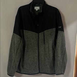 Greg Norman Collection Black and Gray Performance Jacket XXL
